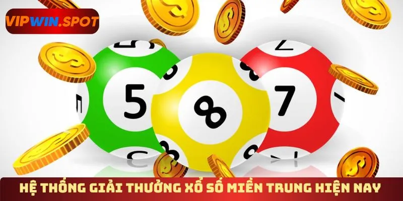 Hệ thống giải thưởng xổ số miền Trung hiện nay 